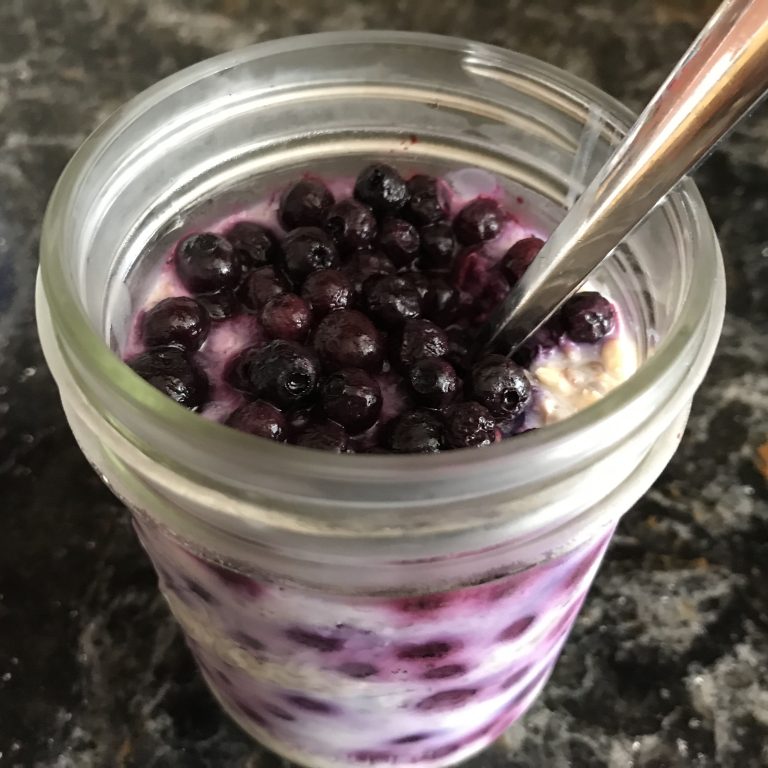 Blueberry Overnight Oats